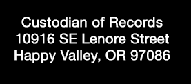 record keeping address